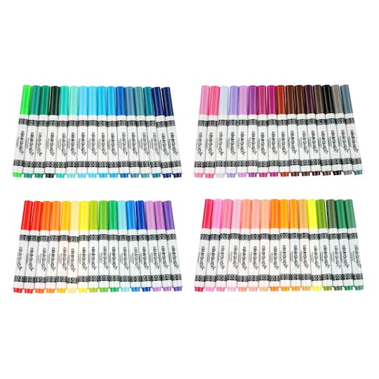 64 Color Broad Line Washable Marker Set by Creatology&#x2122;